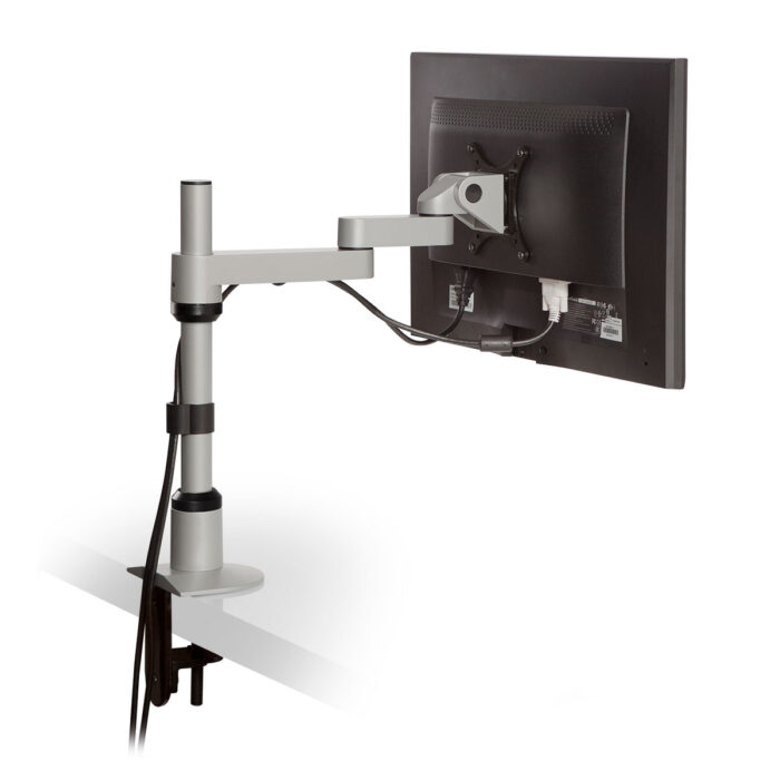 9114-S-FM EURO Series - Articulating Monitor Pole Mount - Image 2