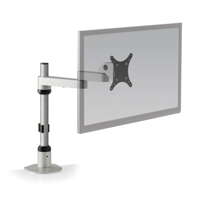 9114-S-FM EURO Series - Articulating Monitor Pole Mount