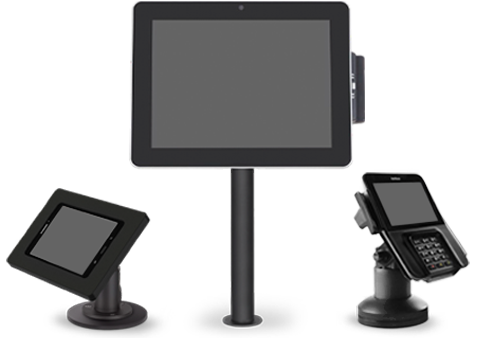 Modular Now Pole Mounts & Payment Terminal Stand