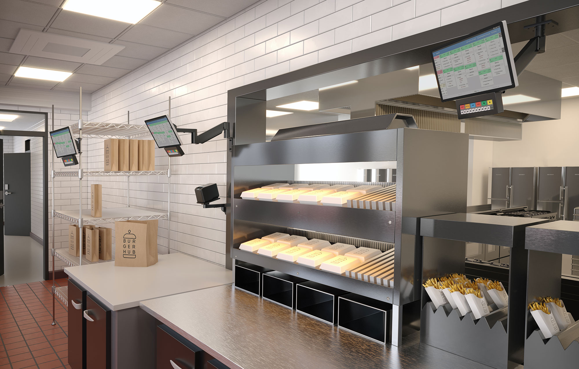 7000-FM - Articulating Monitor Arm w/Flexmount - Image 4