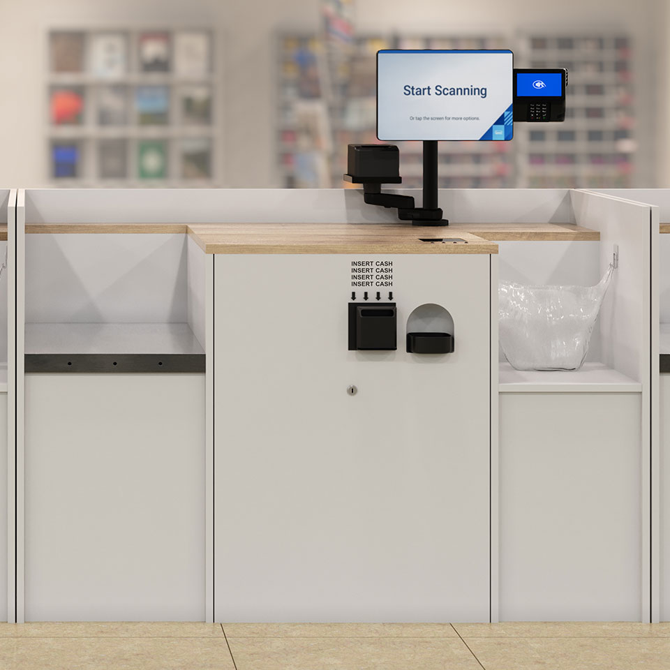 Redwood Standard at retail self checkout